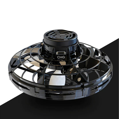 Flying Fidget Spinner Drone Ball UFO Stress Focus Hand Fun Toy LED Kids & Adults